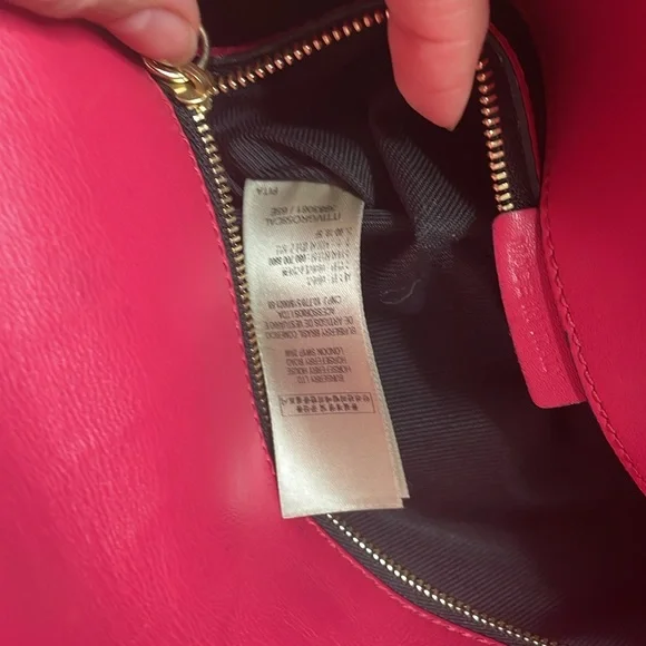 Burberry Horseferry Check Small Crossbody Bag Pink/Beige - Picture 14 of 16